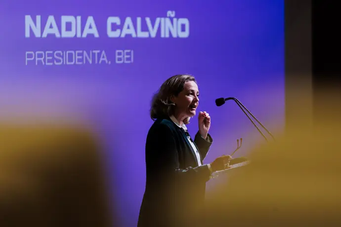 Nadia Calviño presenta una inversión del BEI y el CDTI en Nazca, el fondo español de Defensa