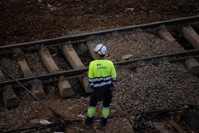 Retrasos en los trenes de la Comunidad Valenciana y Cataluña debido al mal tiempo