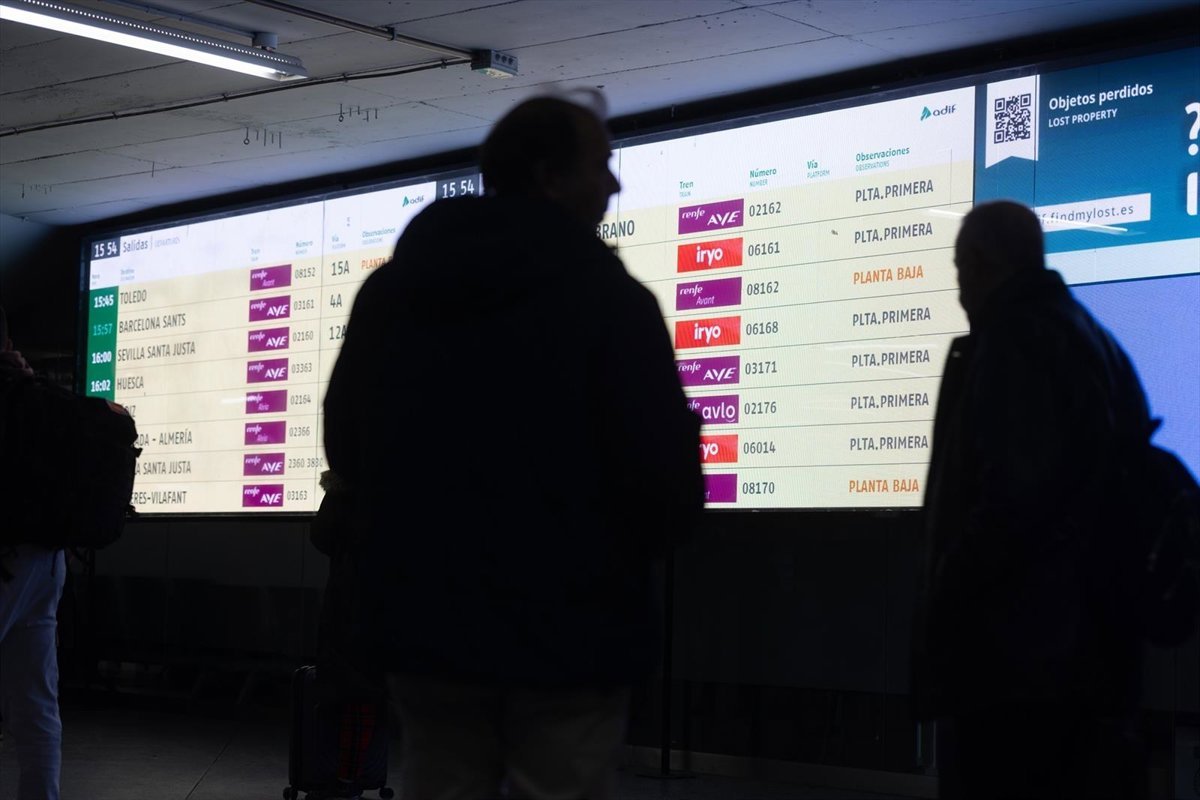 Renfe, Iryo y Ouigo anulan 350 trenes por la huelga programada para la próxima semana