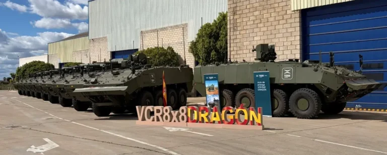 Tess Defence entrega 11 vehículos 8x8 VCR a Defensa, acumulando más de 50 unidades en total