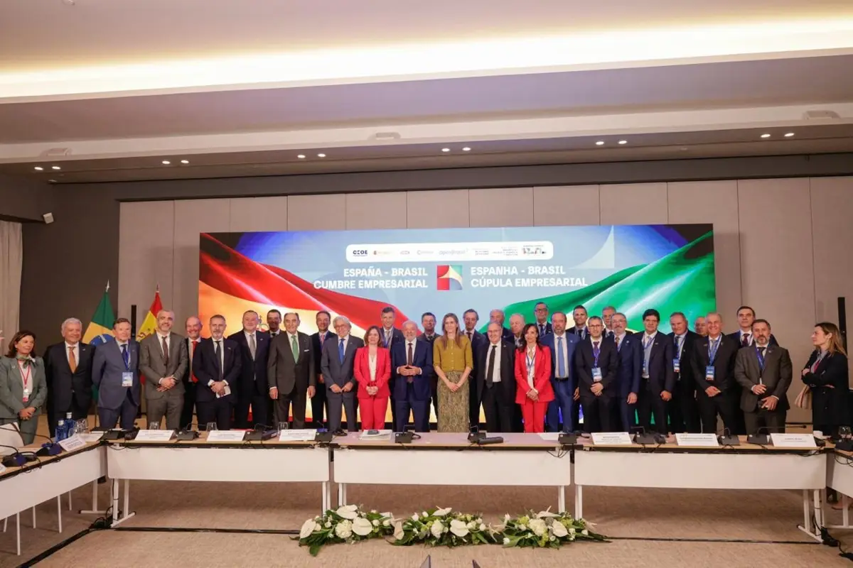 Lula da Silva se encuentra con empresarios españoles para fortalecer la colaboración económica